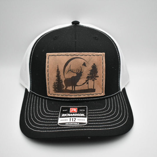 Elk Moon Silhouette Hat - Prairie Buffalo