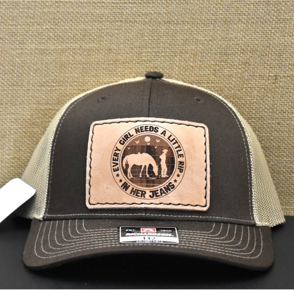 Every Girl Needs A Rip In Her Jeans Hat - Prairie Buffalo